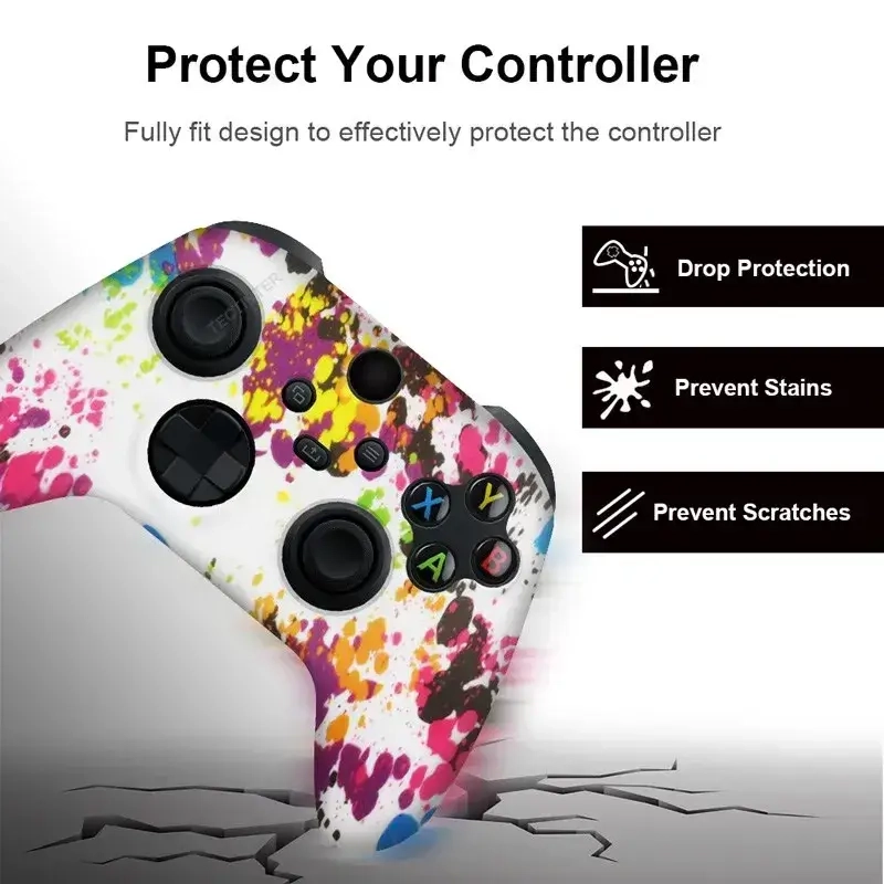 Silicone Protective Case Cover for Xbox Series Controller - Multi Patterns  for sale in Emirates from Games2all