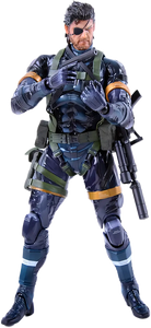 Snake Metal Gear Solid V Ground Zeroes Snake Square Enix - Action Figure 