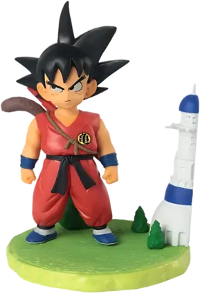 Banpresto Bandai Dragon Ball Z - History Box Vol. 4 - Child Son Goku Statue Figure