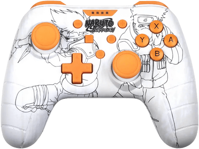 Konix Naruto Wired Nintendo Switch Controller - White 