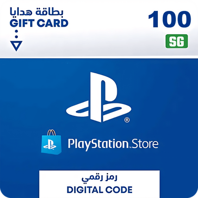 بطاقة شحن بلايستيشن ستور 100 دولار سنغافوري - سنغافورة