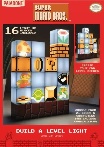 Paladone Super Mario Bros Build A Level Light  for sale in Emirates from Games2all