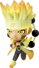 Bandai Chibi Masters Naruto Shippuden Wave 2 - Naruto Sage Six Paths Mode Mini Statue Figure  for sale in Emirates from Games2all