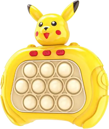 Pokemon Pikachu - Fast Quick Pop it Game Console