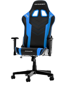 DXRacer Prince P132 Series Gaming Chair - Black & Blue