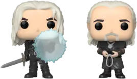 Funko Pop The Witcher S2 - Geralt and Vesemir 2-Pack (Exc)