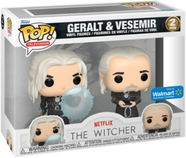 Funko Pop The Witcher S2 - Geralt and Vesemir 2-Pack (Exc)  for sale in Emirates from Games2all