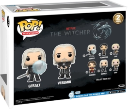 Funko Pop The Witcher S2 - Geralt and Vesemir 2-Pack (Exc)  for sale in Emirates from Games2all