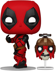 Funko Pop! Super Heroe: Marvel - Deadpool with Headpool