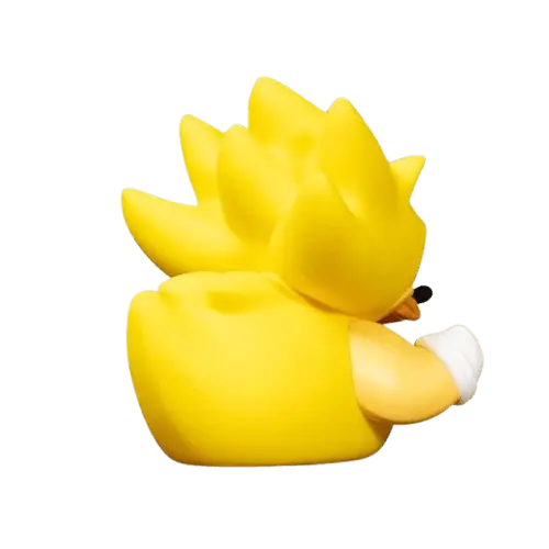 TUBBZ -Sonic The Hedgehog Super Sonic - Rubber Duck Figure   for sale in Emirates from Games2all