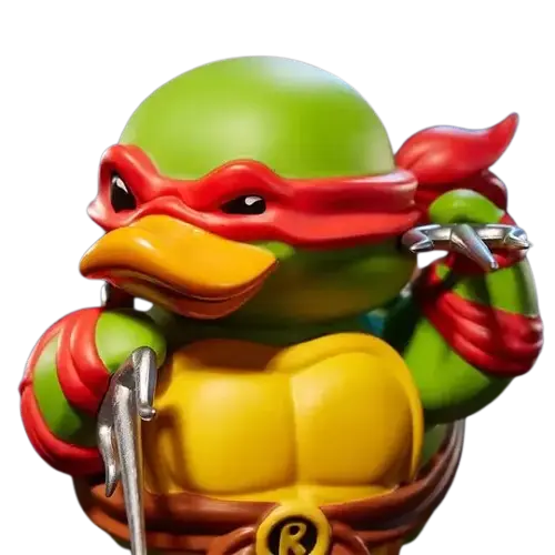 TUBBZ - TMNT Raphael - Rubber Duck Figure   for sale in Emirates from Games2all