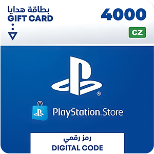PSN PlayStation Store Gift Card 4000 CZK - Czech Republic -  for sale in Emirates from Games2all