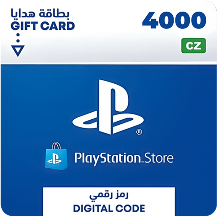PSN PlayStation Store Gift Card 4000 CZK - Czech Republic  for sale in Emirates from Games2all