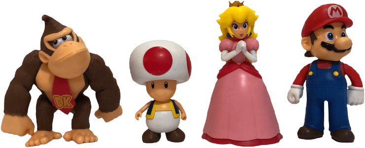 سوبر ماريو حجم كبير (٤ شخصيات) فوليم ١ - اكشن فيجر