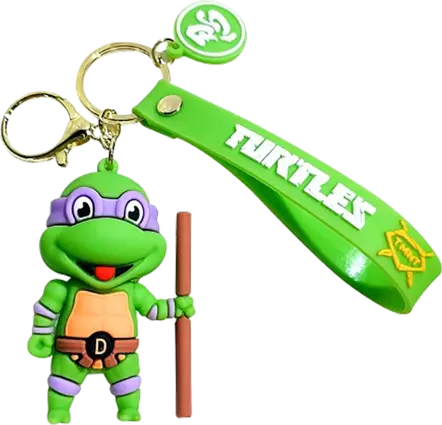 Ninja Turtle ( Donatello ) - Keychain Medal