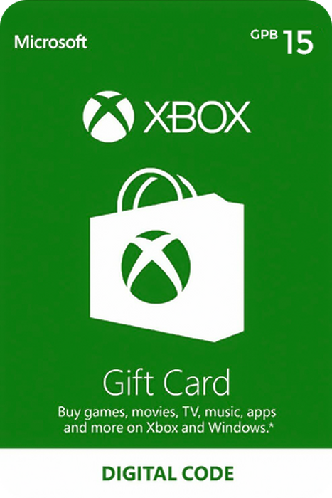 Xbox Live 15 GPB Gift Card - United Kingdom (UK)  for sale in Emirates from Games2all