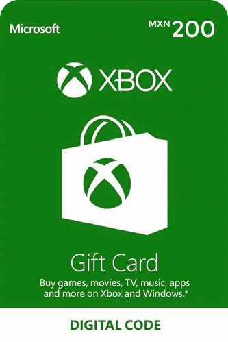 Xbox Live 200 MXN Gift Card - Mexico