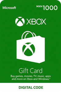 Xbox Live 1000 MXN Gift Card - Mexico