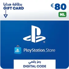 PSN PlayStation Store Gift Card 80 EUR - Netherlands