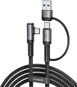 كابل 5 متر VR لينك للأوكليس كويست ميتا من تايب A الي تايب C من توكي