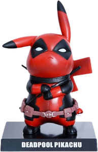Pikachu in a Deadpool cosplay - Figure 