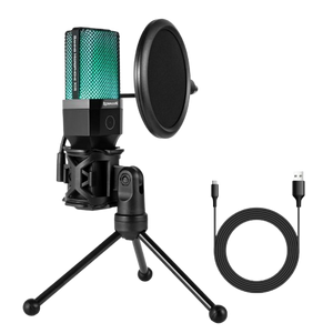 Redragon Adne GM212 RGB with Pop Filter -Streaming Microphone
