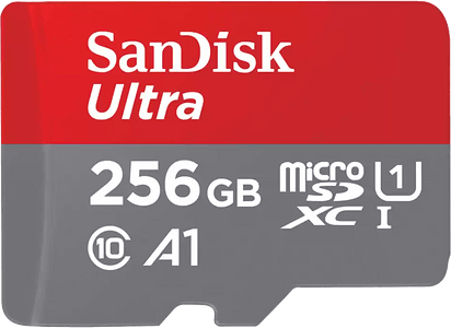   SanDisk Ultra 256GB MicroSD Card