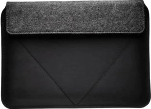 Laptop Leather Case 15.6 Inch - Black