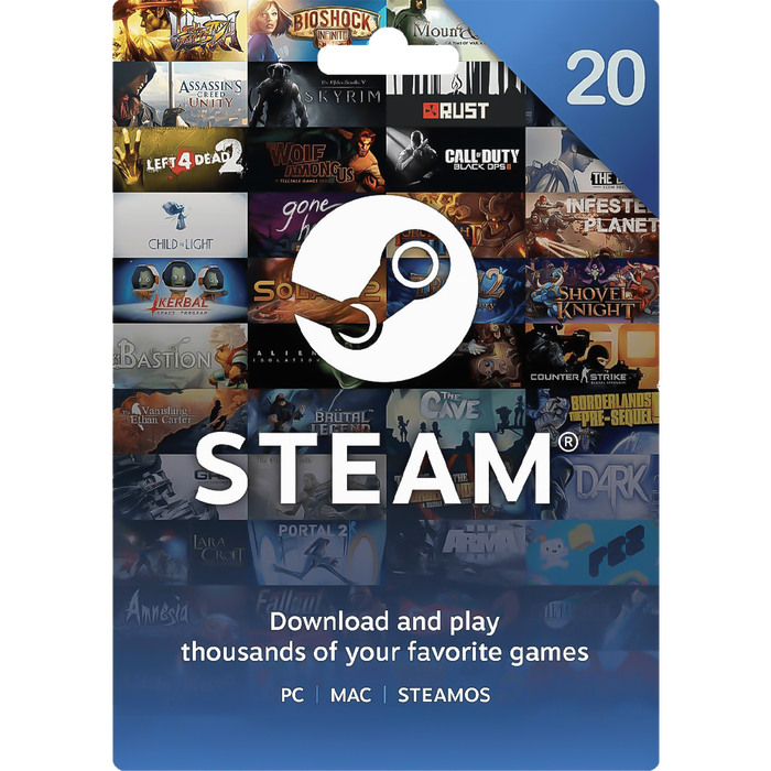 Steam Wallet Gift Card KSA SAR 20  for sale in Emirates from Games2all