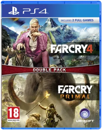 Far Cry Primal and Far Cry 4 - PS4