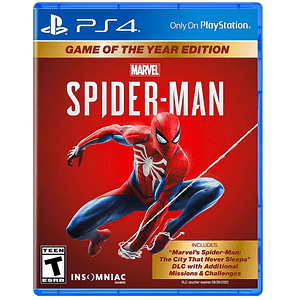 مارفل سبايدر مان - جيم اوف ذا ير ادشن - بلايستيشن 4 