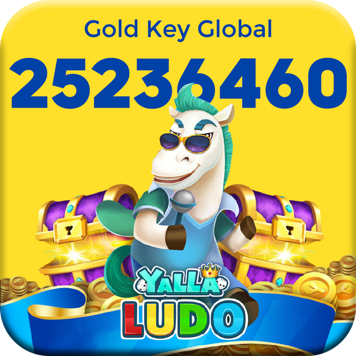 Yalla Ludo 25236460 Gold Key Global Gift Card  for sale in Emirates from Games2all