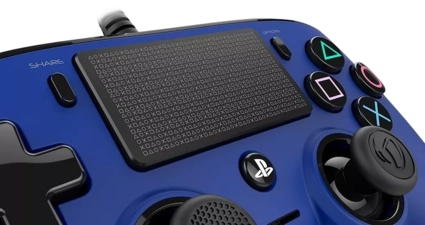 Nacon Wired Compact PS4 Controller - Blue  for sale in Emirates from Games2all
