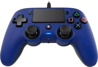 Nacon Wired Compact PS4 Controller - Blue  for sale in Emirates from Games2all