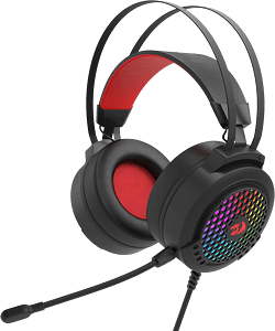 سماعة العاب ريدراجون CARMEN H261 أر جي بي - أسود