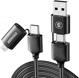 ESSAGER EXC65-XL01 Fast Charging Cable 4 in 1 65W