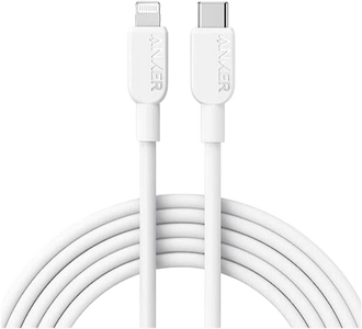 Anker 310 Type-C to Lightning Cable (3ft Braided) - White