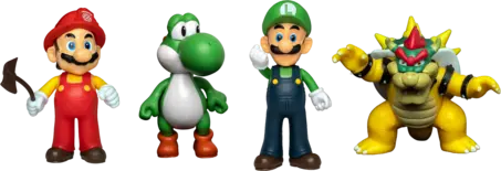 Super Mario Large Size (4 Character) Vol.2 - Action Figure