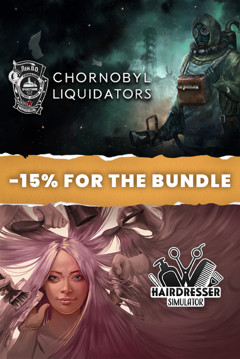 Chornobyl Liquidators + Hairdresser Simulator Bundle  for sale in Emirates from Games2all