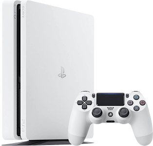 PlayStation 4 Console Slim 500GB - White 