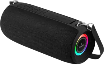Kisonli Q28 Super Bass Bluetooth RGB Speaker - Black