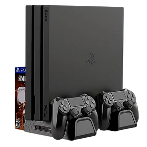 Dobe Cooling Stand with Charging Station for PS4 Console - Black  for sale in Emirates from Games2all