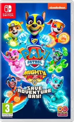 PAW Patrol Mighty Pups Save Adventure Bay - Nintendo Switch