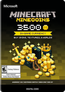بطاقة ماينكرافت 3500 كوين -  للبيع في الإمارات من خلال Games2all
