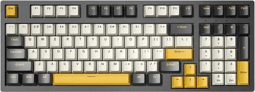 كيبورد ميكانيكي بلو سويتش FOREV FV-K98 RGB 98% - أسود