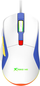 ماوس جيمنج GM-227 سلكي من اكستريك مي - أبيض