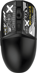 Forev FV-210 Bluetooth 2.4G RGB Gaming Mouse - Black