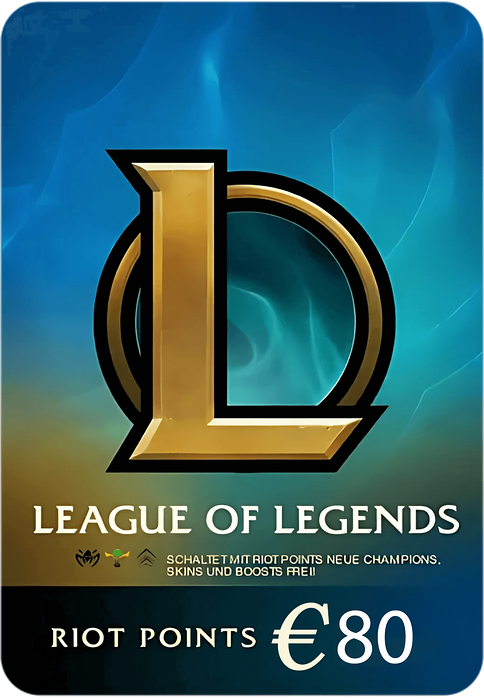 League of Legends (LoL) Gift Card - 80 EUR - Europe  for sale in Emirates from Games2all