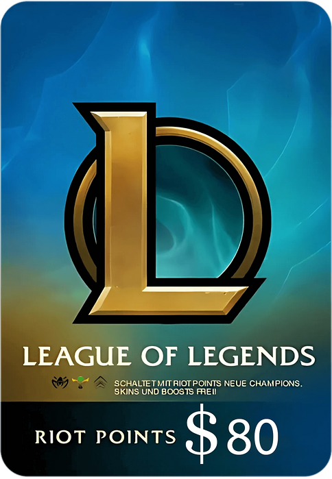 League of Legends (LoL) Gift Card - 80 (USA)   for sale in Emirates from Games2all