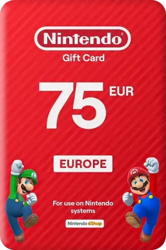 Nintendo E-Shop 75€ Gift Card - EUR  for sale in Emirates from Games2all